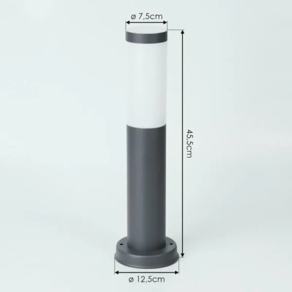 hofstein Borne lumineuse Sessa Anthracite, 1 lumière* Lampes Modernes