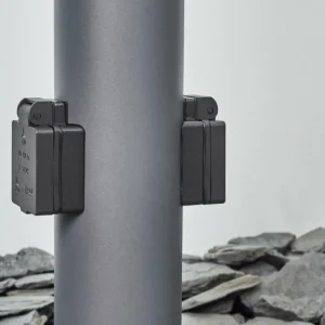 hofstein Borne lumineuse Sessa Anthracite, 1 lumière* Lampes Modernes