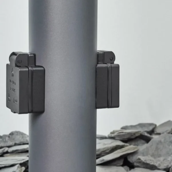 hofstein Borne lumineuse Sessa Anthracite, 1 lumière* Lampes Modernes