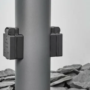 hofstein Borne lumineuse Sessa Anthracite, 1 lumière* Lampes Modernes
