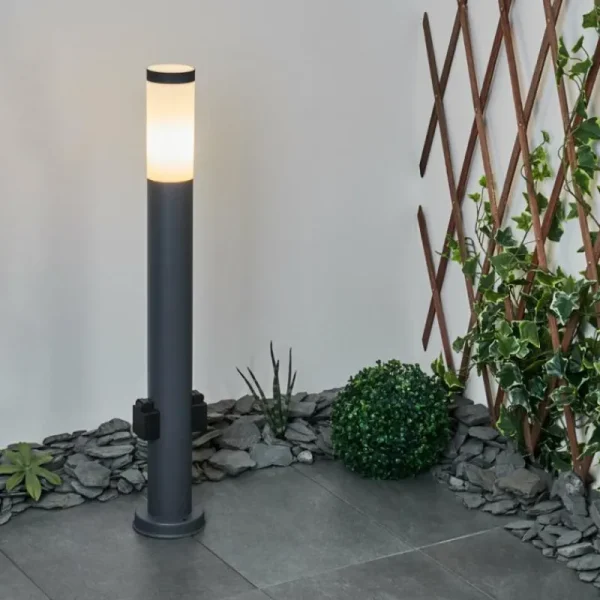 hofstein Borne lumineuse Sessa Anthracite, 1 lumière* Lampes Modernes