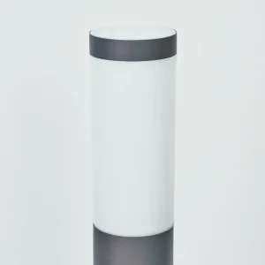 hofstein Borne lumineuse Sessa Anthracite, 1 lumière, Détecteur de mouvement* Lampes Modernes