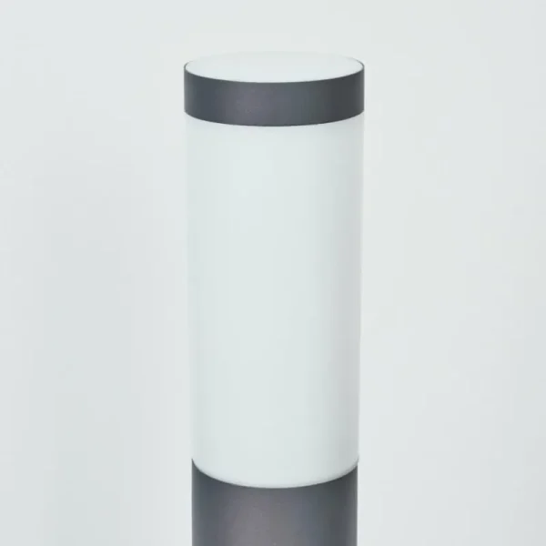 hofstein Borne lumineuse Sessa Anthracite, 1 lumière, Détecteur de mouvement* Lampes Modernes