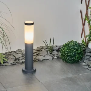 hofstein Borne lumineuse Sessa Anthracite, 1 lumière* Lampes Modernes