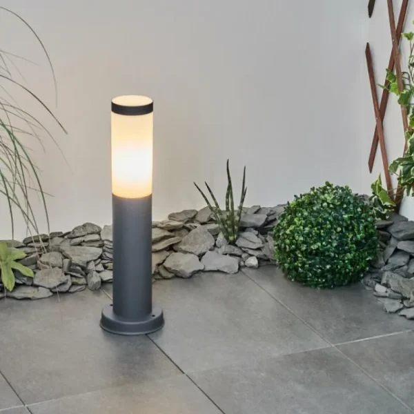 hofstein Borne lumineuse Sessa Anthracite, 1 lumière* Lampes Modernes