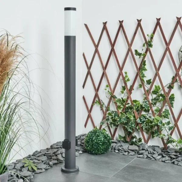 hofstein Borne lumineuse Sessa Anthracite, 1 lumière* Lampes Modernes