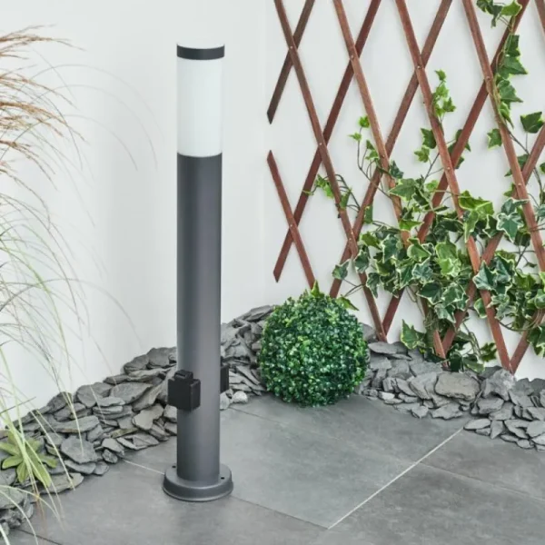 hofstein Borne lumineuse Sessa Anthracite, 1 lumière* Lampes Modernes