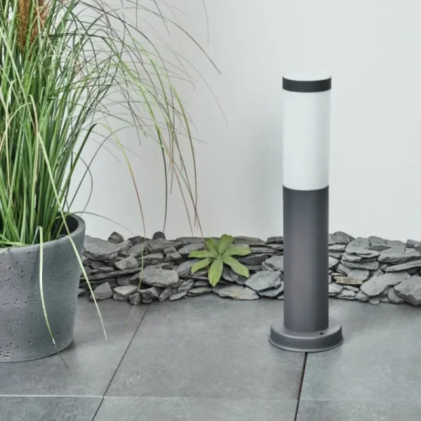 hofstein Borne lumineuse Sessa Anthracite, 1 lumière* Lampes Modernes