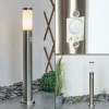 hofstein Borne lumineuse Sessa Nickel mat, 1 lumière, Détecteur de mouvement* Lampes Modernes