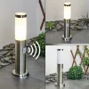 hofstein Borne lumineuse Sessa Nickel mat, 1 lumière, Détecteur de mouvement* Lampes Modernes