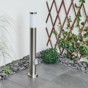 hofstein Borne lumineuse Sessa Nickel mat, 1 lumière* Lampes Modernes