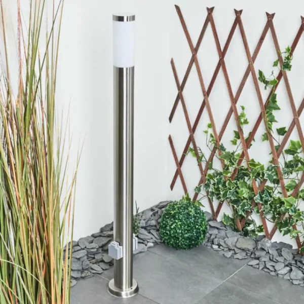 hofstein Borne lumineuse Sessa Nickel mat, 1 lumière* Lampes Modernes