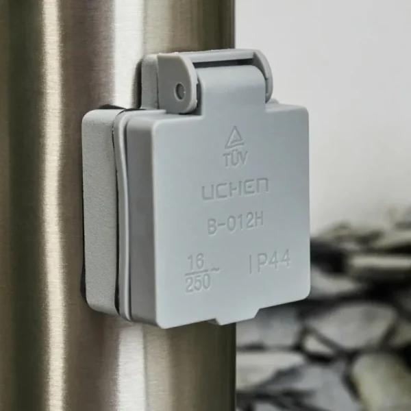 hofstein Borne lumineuse Sessa Nickel mat, 1 lumière* Lampes Modernes