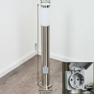 hofstein Borne lumineuse Sessa Nickel mat, 1 lumière* Lampes Modernes