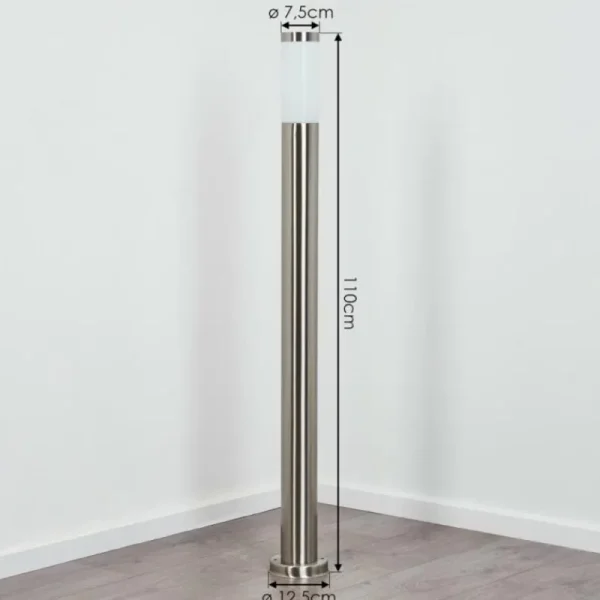 hofstein Borne lumineuse Sessa Nickel mat, 1 lumière* Lampes Modernes