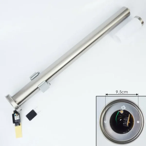 hofstein Borne lumineuse Sessa Nickel mat, 1 lumière* Lampes Modernes