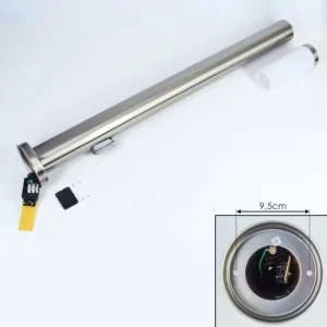 hofstein Borne lumineuse Sessa Nickel mat, 1 lumière* Lampes Modernes