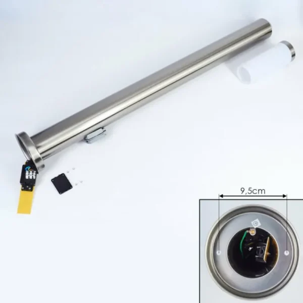 hofstein Borne lumineuse Sessa Nickel mat, 1 lumière* Lampes Modernes