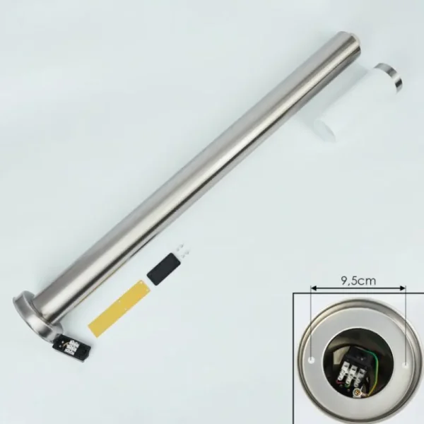 hofstein Borne lumineuse Sessa Nickel mat, 1 lumière* Lampes Modernes