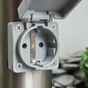 hofstein Borne lumineuse Sessa Nickel mat, 1 lumière* Lampes Modernes
