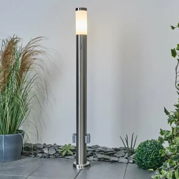 hofstein Borne lumineuse Sessa Nickel mat, 1 lumière* Lampes Modernes