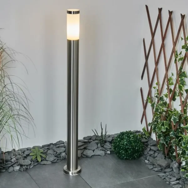 hofstein Borne lumineuse Sessa Nickel mat, 1 lumière* Lampes Modernes