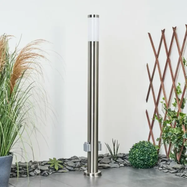 hofstein Borne lumineuse Sessa Nickel mat, 1 lumière* Lampes Modernes