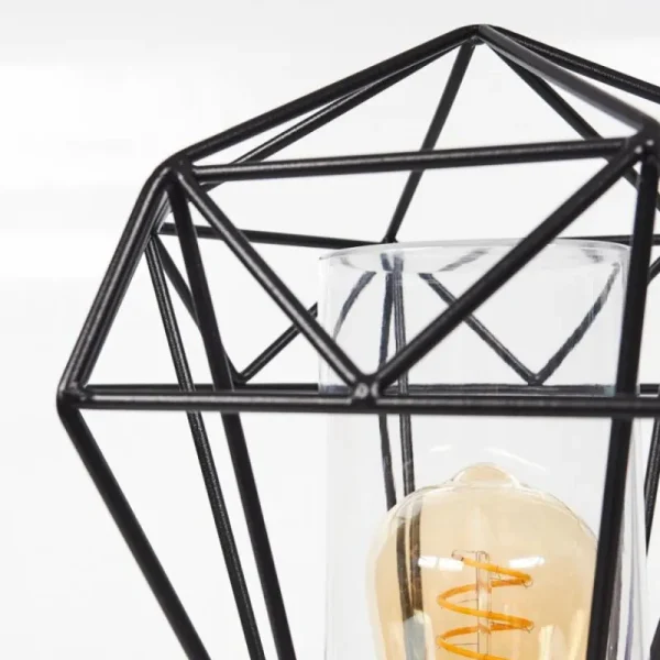 hofstein Borne lumineuse Solda Noir, 1 lumière, Détecteur de mouvement* Lampes Modernes