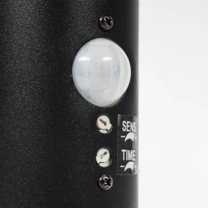 hofstein Borne lumineuse Solda Noir, 1 lumière, Détecteur de mouvement* Lampes Modernes