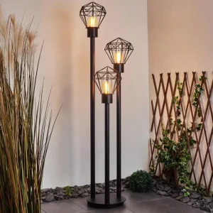 hofstein Borne lumineuse Solda Noir, 3 lumières* Lampes Modernes