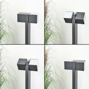 hofstein Borne lumineuse Swanek LED Anthracite, 1 lumière* Lampes Modernes
