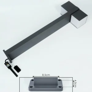 hofstein Borne lumineuse Swanek LED Anthracite, 1 lumière* Lampes Modernes