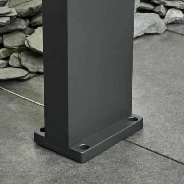 hofstein Borne lumineuse Swanek LED Anthracite, 1 lumière* Lampes Modernes