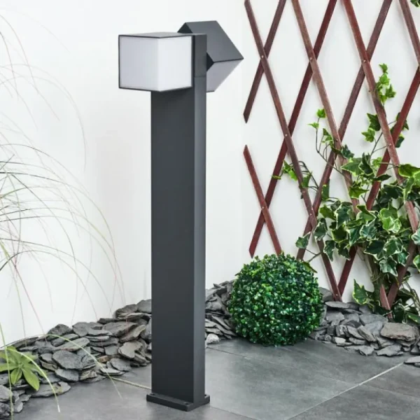hofstein Borne lumineuse Swanek LED Anthracite, 1 lumière* Lampes Modernes