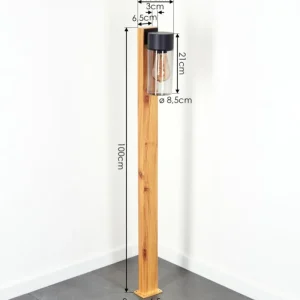 hofstein Borne lumineuse Tabary Écru, 1 lumière* Lampes Modernes