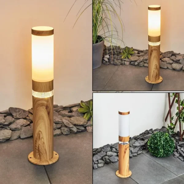 hofstein Borne lumineuse Tise Brun, Couleur bois, 2 lumières* Lampes Modernes