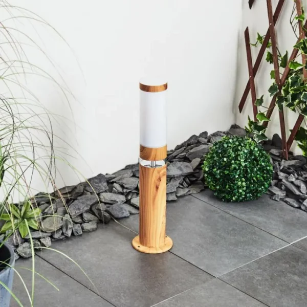 hofstein Borne lumineuse Tise Brun, Couleur bois, 2 lumières* Lampes Modernes