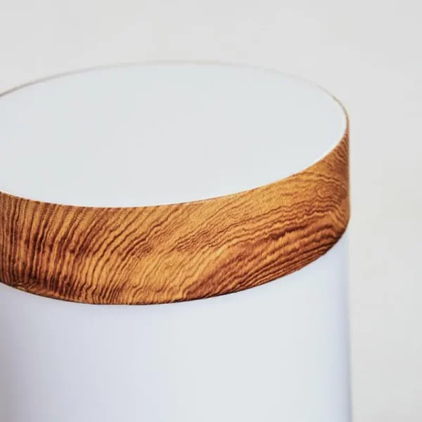 hofstein Borne lumineuse Tise Brun, Couleur bois, 2 lumières* Lampes Modernes
