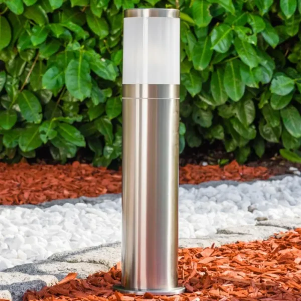 hofstein Borne lumineuse TOLSONA Acier inoxydable, 1 lumière* Lampes Modernes