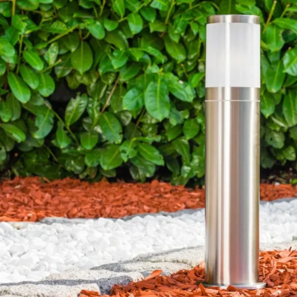 hofstein Borne lumineuse TOLSONA Acier inoxydable, 1 lumière* Lampes Modernes