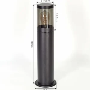 hofstein Borne lumineuse Tolsona Noir, 1 lumière* Lampes Modernes