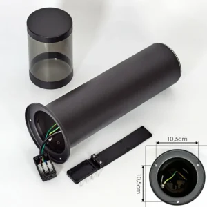 hofstein Borne lumineuse Tolsona Noir, 1 lumière* Lampes Modernes
