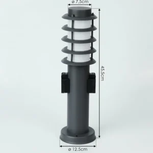 hofstein Borne lumineuse Tunes Anthracite, 1 lumière* Lampes Modernes