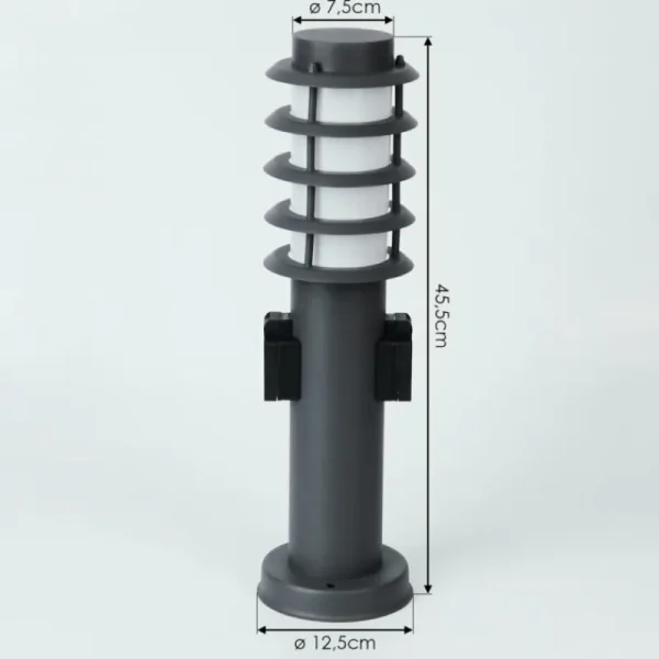 hofstein Borne lumineuse Tunes Anthracite, 1 lumière* Lampes Modernes
