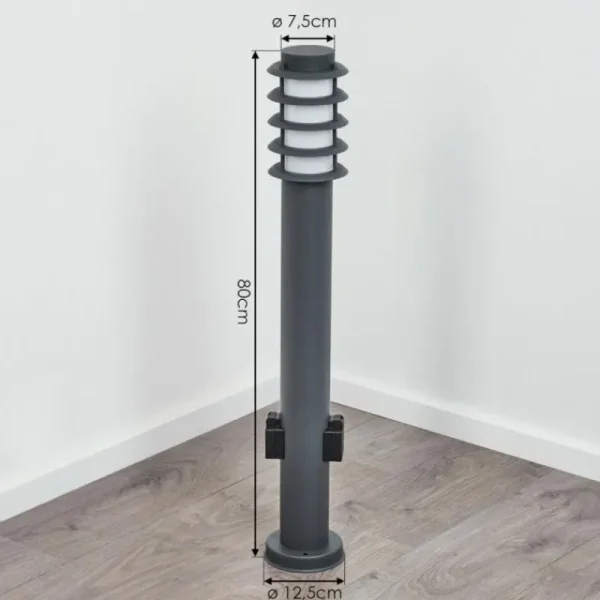 hofstein Borne lumineuse Tunes Anthracite, 1 lumière* Lampes Modernes