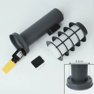 hofstein Borne lumineuse Tunes Anthracite, 1 lumière* Lampes Modernes