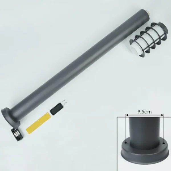 hofstein Borne lumineuse Tunes Anthracite, 1 lumière* Lampes Modernes