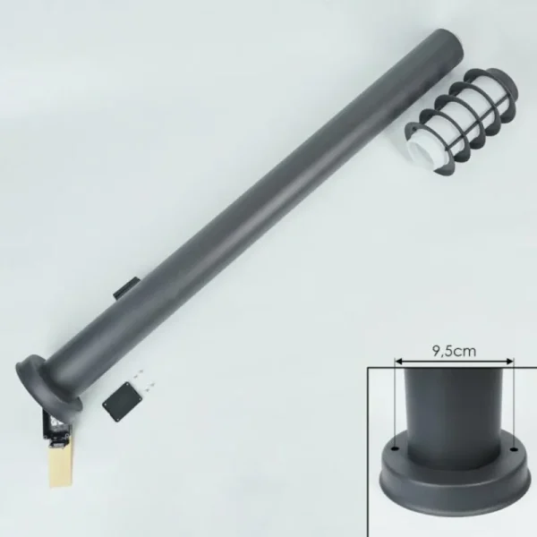 hofstein Borne lumineuse Tunes Anthracite, 1 lumière* Lampes Modernes
