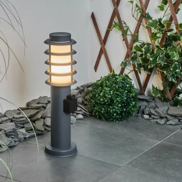 hofstein Borne lumineuse Tunes Anthracite, 1 lumière* Lampes Modernes