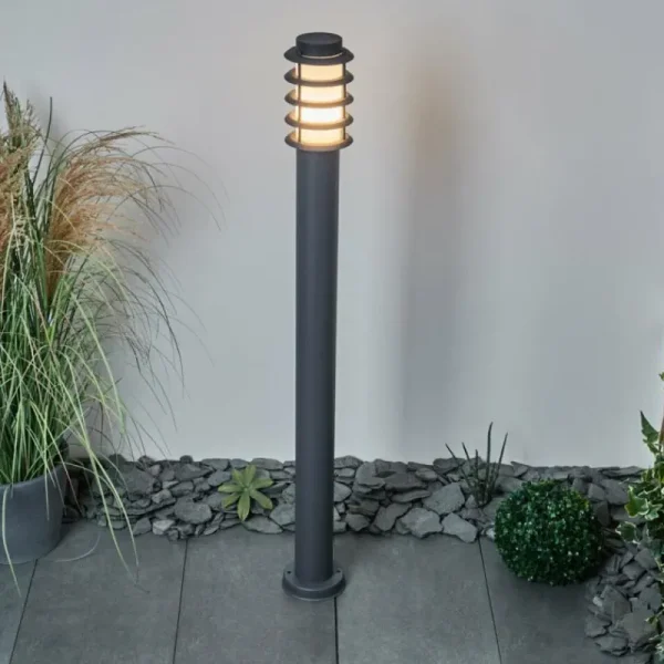 hofstein Borne lumineuse Tunes Anthracite, 1 lumière* Lampes Modernes